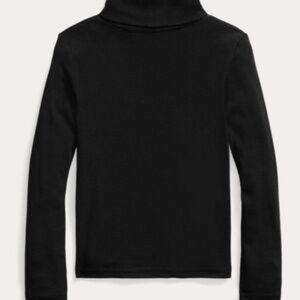 Set of 2 pcs Polo by Ralph Lauren Black Cotton-Modal Turtleneck